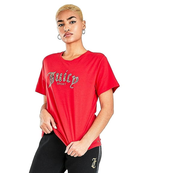 Juicy Sport Women's Short-Sleeve Script T-Shirt