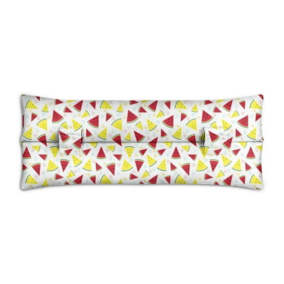 Juicy Watermelon Seatbelt Pillow Vibrant Slice Design for Post-Surgery Comfort, Chemo Port & Heart Surgery Support