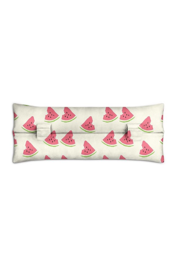 Juicy Watermelon Seatbelt Pillow Vibrant Slice Design for Post-Surgery Comfort, Chemo Port & Heart Surgery Support