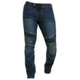thumbnail image 1 of JuicyTrendz Men’s Motorbike Jeans – Motorcycle Riding Pants with Armor and Protective Lining for Safety Blue W32 x L30, 1 of 4
