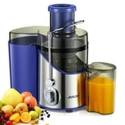 Juilist Juicer Machines, 3 Wide Mouth Juicer Extractor, 3-Speed Setting, 400W Easy to Clean, Blue