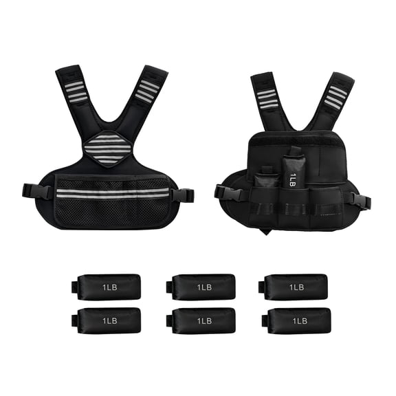 Juiluna Adjustable Wearable Weights, 4-10 LB/6-20 LB Adjustable Weighted Vest for Women