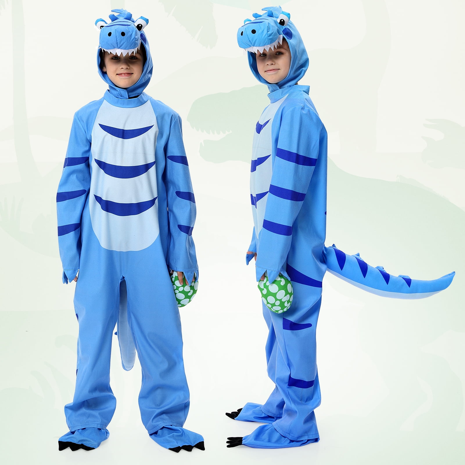 Juiluna Kids Dinosaur Costume for Halloween Child Dinosaur Dress Up Party, Role Play and Cosplay