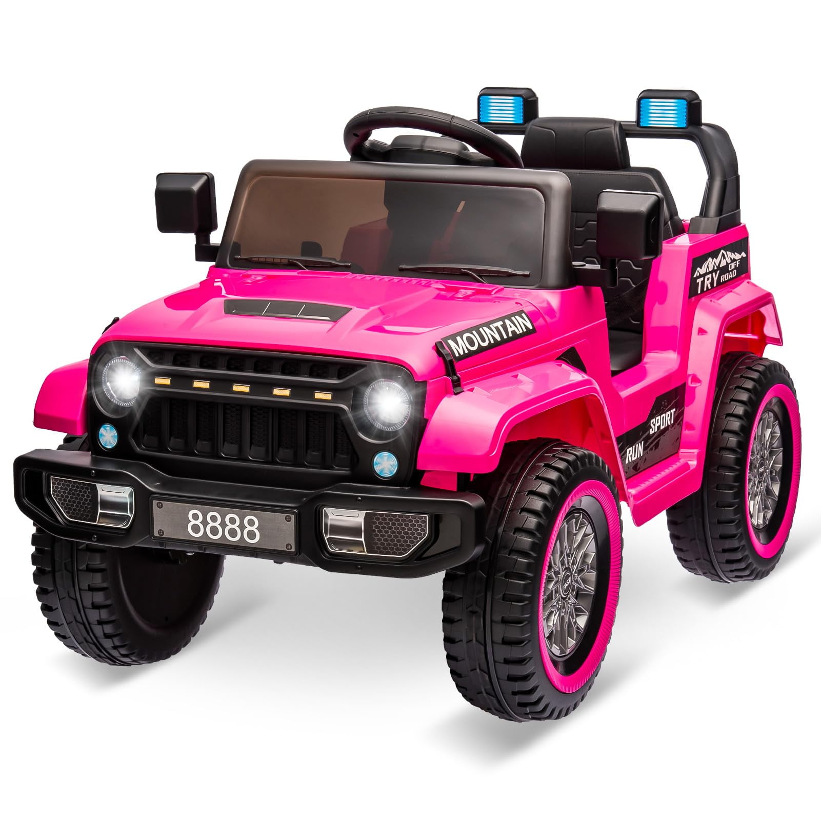 Juiluna Kids Ride On Truck Car, 12V Battery Powered Electric Car w