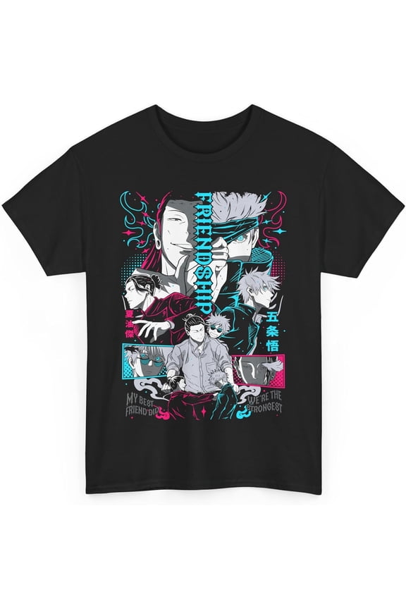 Jujutsu Geto Anime T-Shirt Unisex Kaisen Anime Japanese Cotton Tee