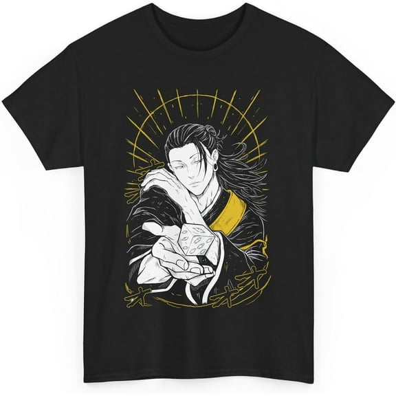 Jujutsu Geto Anime T-Shirt Unisex Kaisen Suguru Anime Japanese Cotton JJK