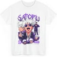 thumbnail image 1 of Jujutsu Gojo Anime T-Shirt Unisex Kaisen Satoru Anime Manga Japanese Cotton M-88, 1 of 4