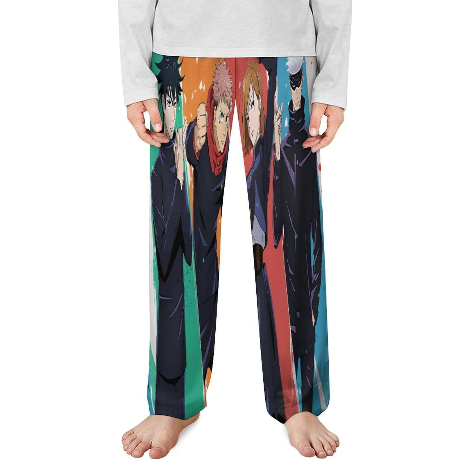 Jujutsu Kaisen (112) Pajama Pants Long Sleep Pants Lounge Bottoms with ...