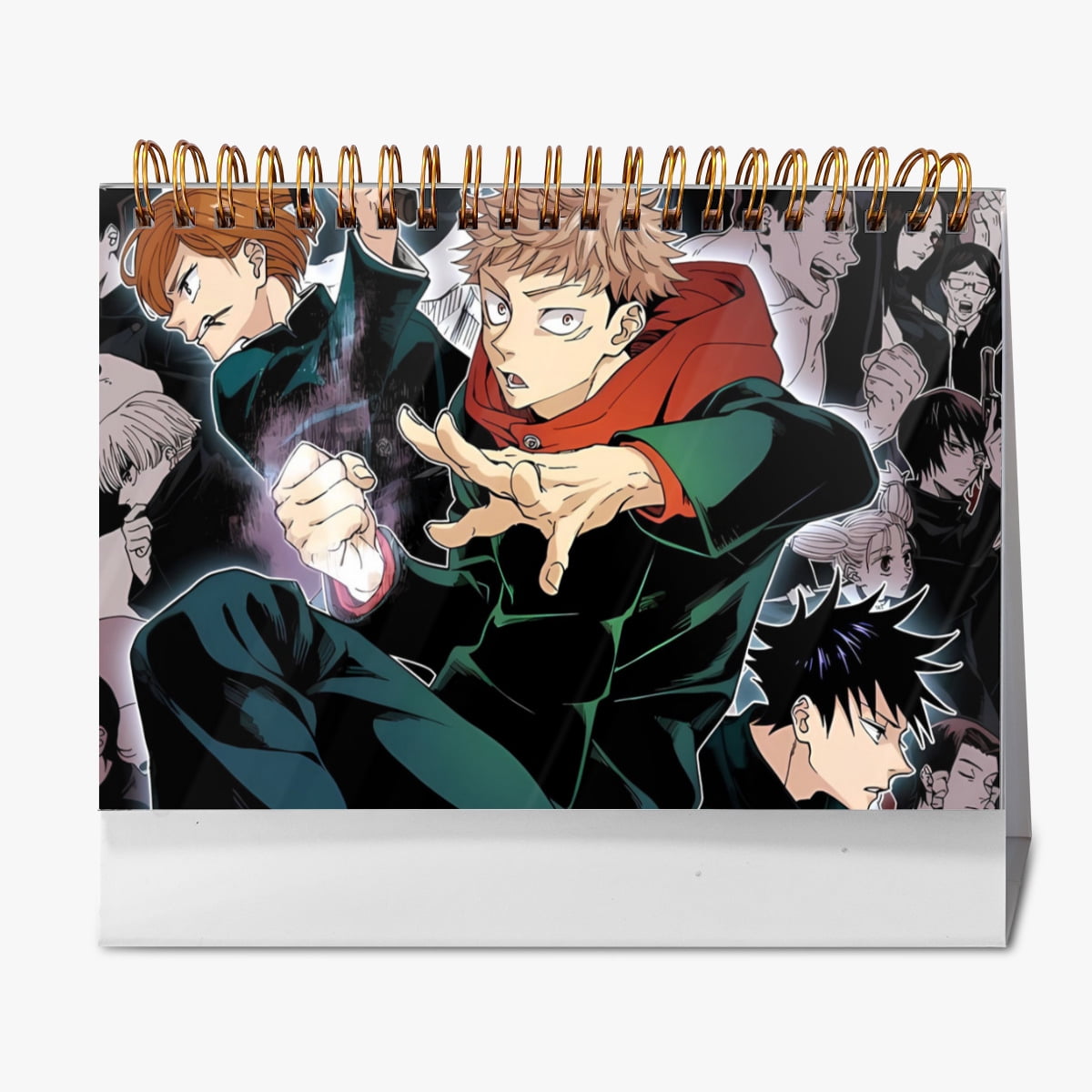 Jujutsu Kaisen 2025 Calendar Cartoon Desktop Calendar Thick Paper for
