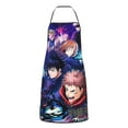 thumbnail image 1 of Jujutsu Kaisen Adjustable Bib Aprons, Waterdrop Resistant Apron with 2 Pockets for Kitchen Cooking Restaurant BBQ Painting Crafting, 1 of 7