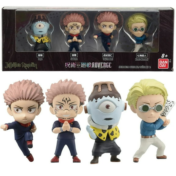 Jujutsu Kaisen Adverge Mini-Figure 4-Pack Box Set #3