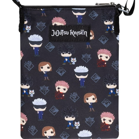 Jujutsu Kaisen All Over Print Crossbody Passport Bag
