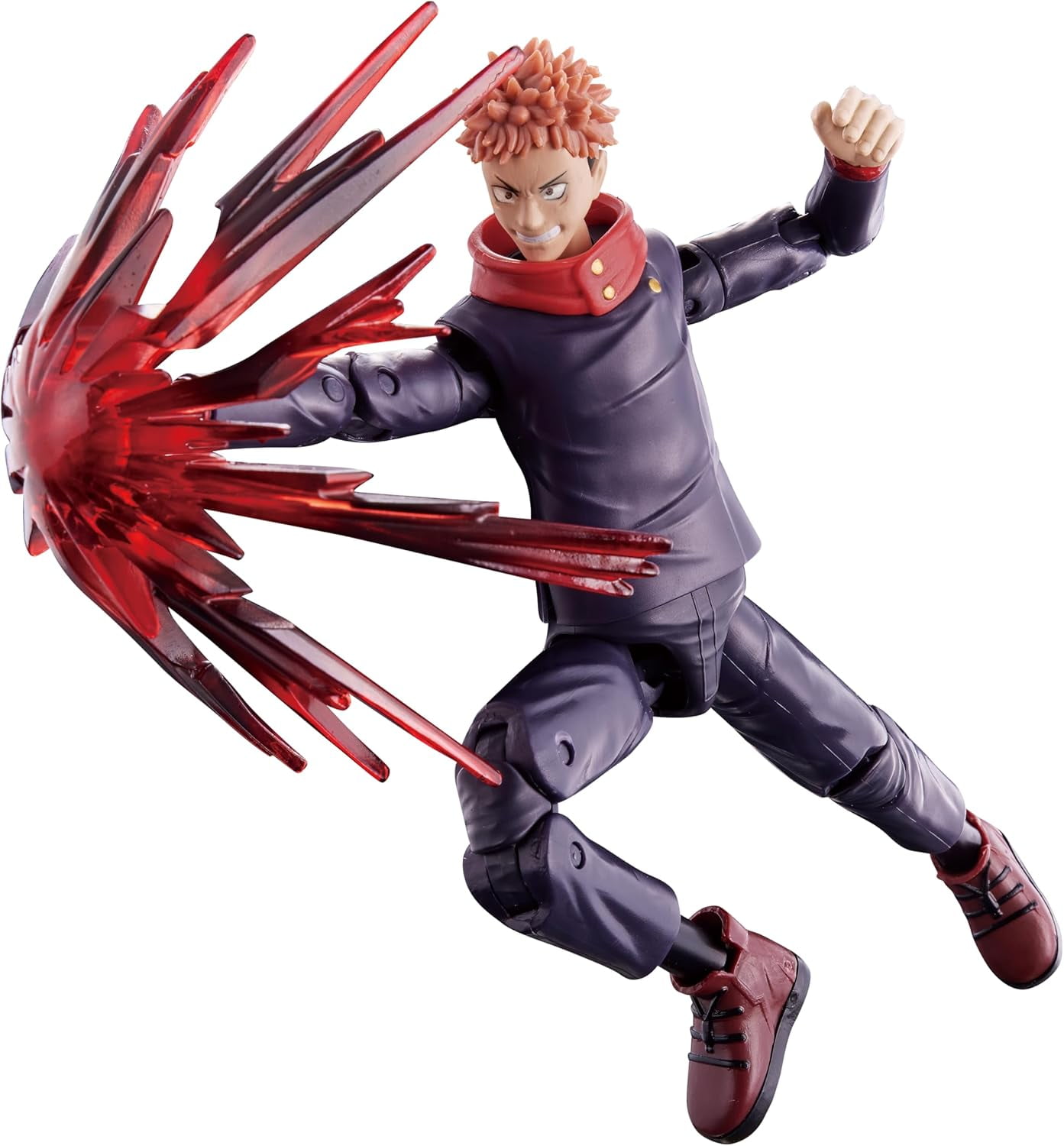 Anime Heroes - Jujutsu Kaisen - Yuji Itadori Black Flash ver., 6.5" Action Figure