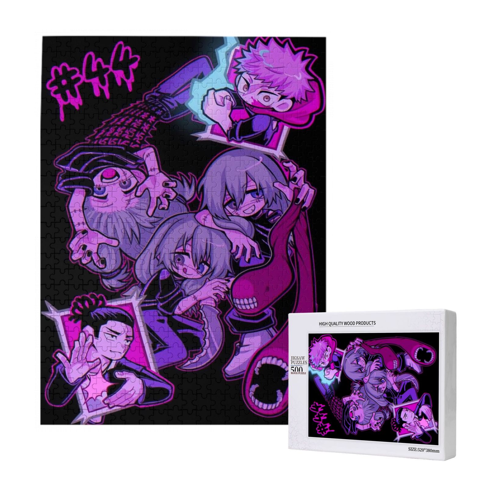 Jujutsu Kaisen Anime Jigsaw Puzzles for Boy girl teen 300/500/1000