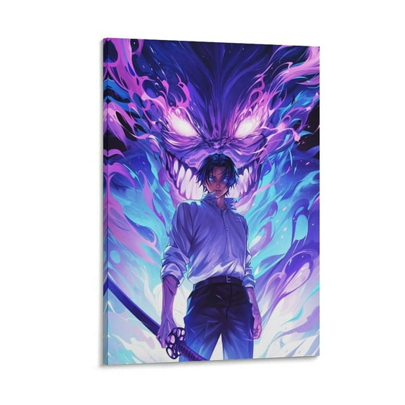 Jujutsu-Kaisen Anime Satoru Gojo And Sukuna (89) Poster Cool Artworks Painting Wall Art Canvas Prints Hanging Picture Home Decor Posters Gift 24x36inch(60x90cm)
