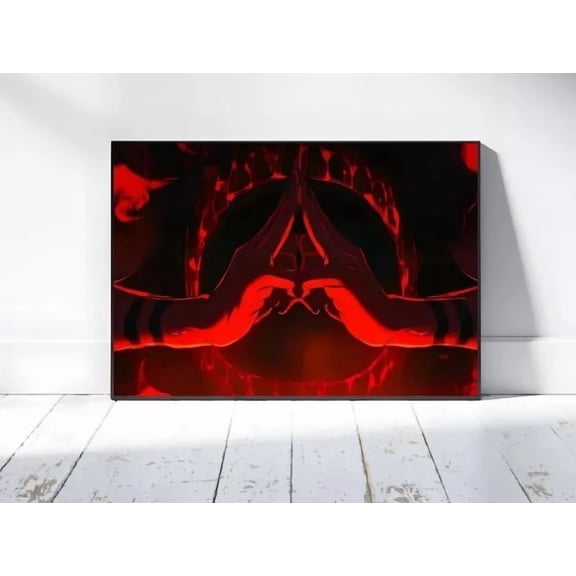 Jujutsu Kaisen Anime Sukuna Poster Sukuna Wall Art Sukuna Poster High POSTER Home Decor Vintage Art Print Haging Poster Cute Birthday Gift Wall Art