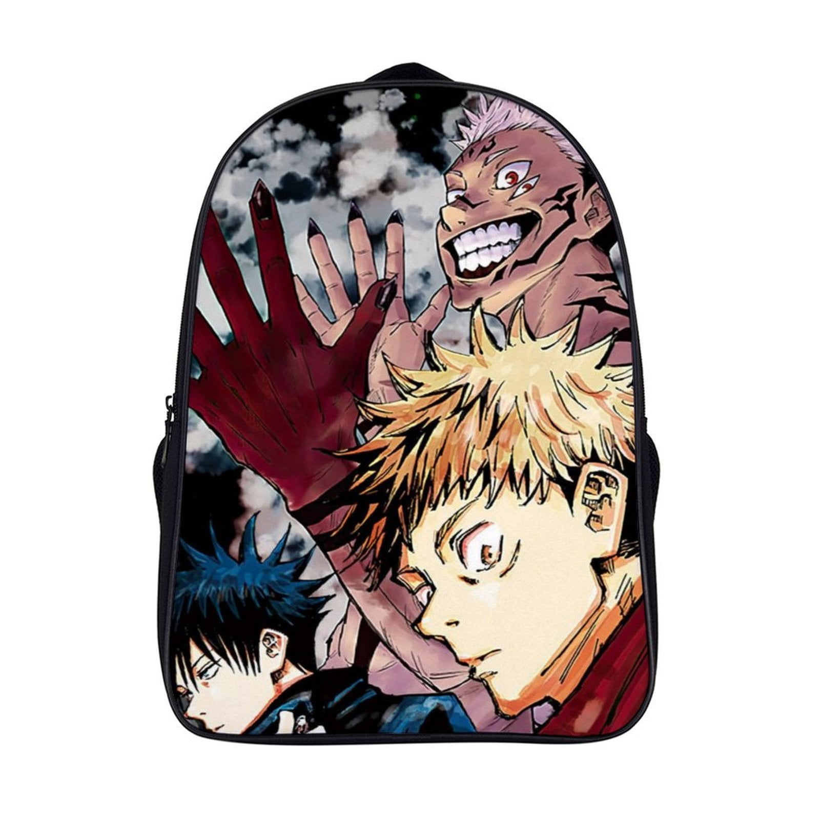 Jujutsu Kaisen Art Basic Backpack Schoolbag Travel Bag 2 Compartment ...