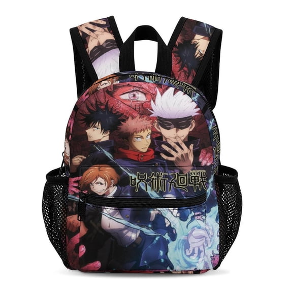 Jujutsu Kaisen Backpack 13 Inch Bookbag Casual Daypack Travel Backpacks for Work Hiking Camping