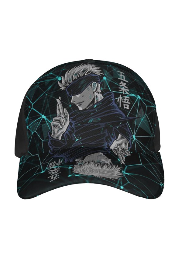 Jujutsu Kaisen Baseball Cap Adjustable Snapback Hat Hip Hop Dad Caps Men Women