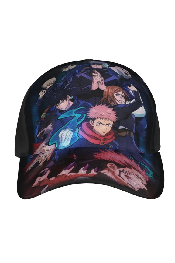 Jujutsu Kaisen Baseball Cap Adjustable Snapback Hat Hip Hop Dad Caps Men Women