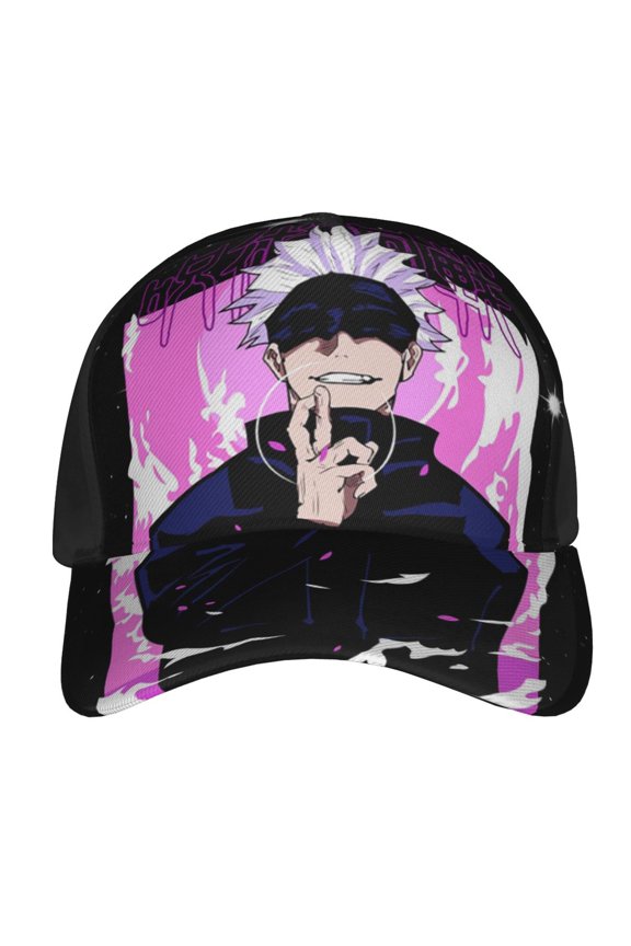 Jujutsu Kaisen Baseball Cap Adjustable Snapback Hat Hip Hop Dad Caps Men Women