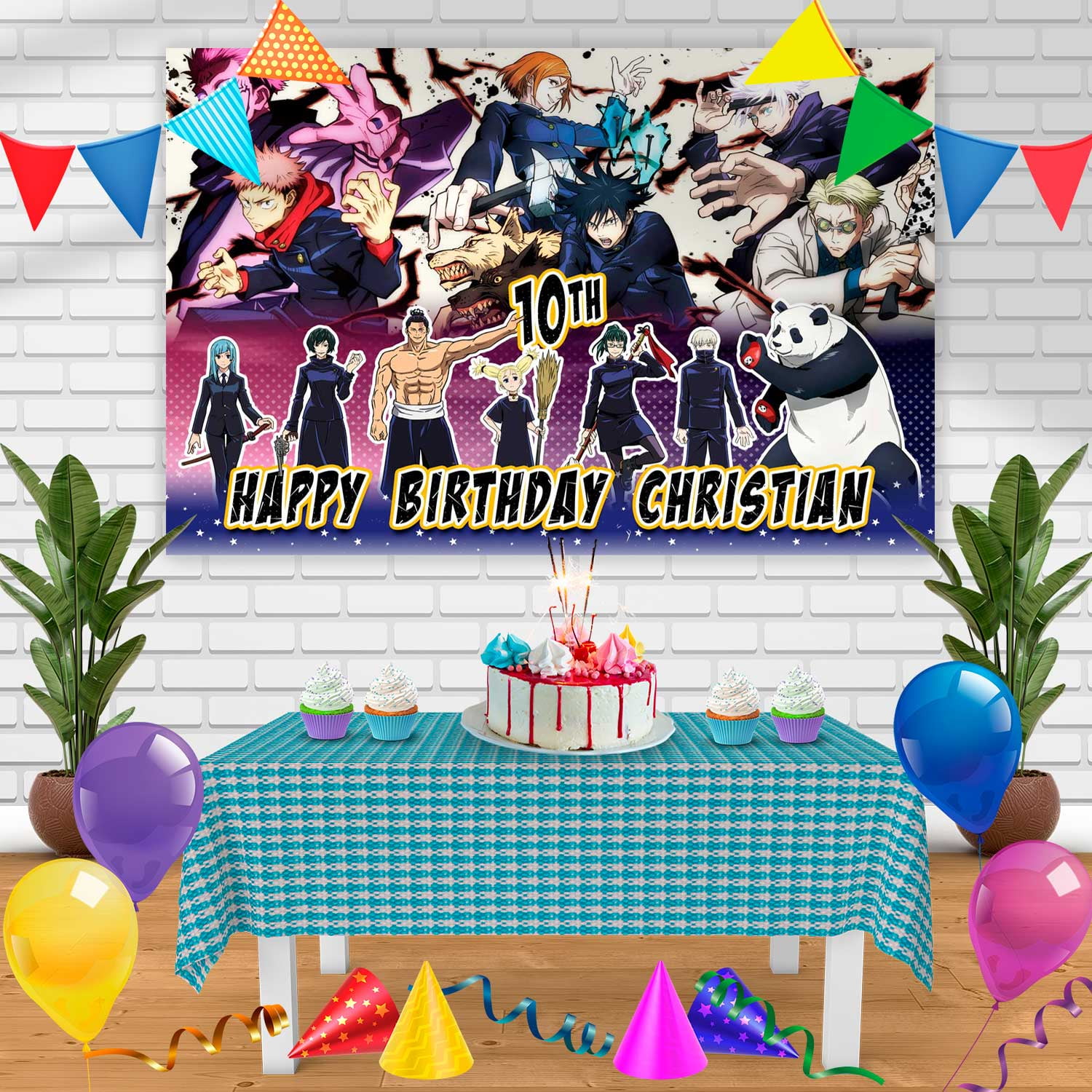 Ninjago birthday backdrop hotsell