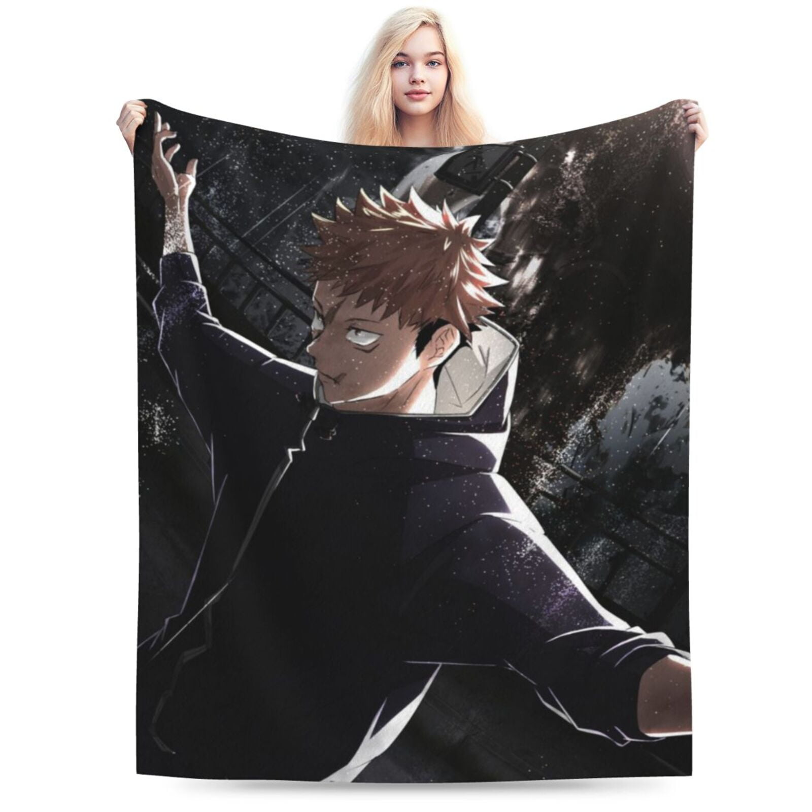 Jujutsu Kaisen Blanket, Super Soft Throw Blanket for Bed Couch Sofa ...
