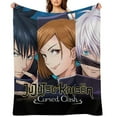 Jujutsu Kaisen Blankets Ultra Soft Throw Blanket Warm Lap Blanket