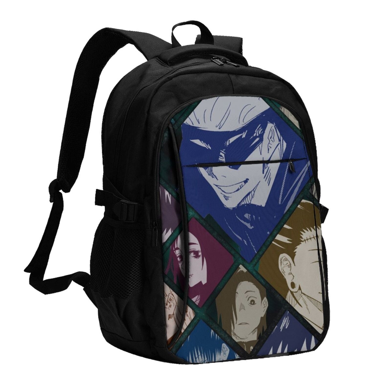 Jujutsu Kaisen Book Unisex Backpack USB Daypack Large Capacity School ...
