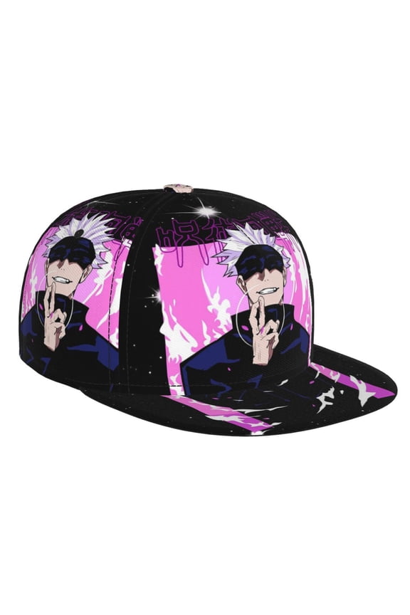 Jujutsu Kaisen Brim Bill Baseball Cap Adjustable Snapback Hat Hip Hop Dad Caps Men Women