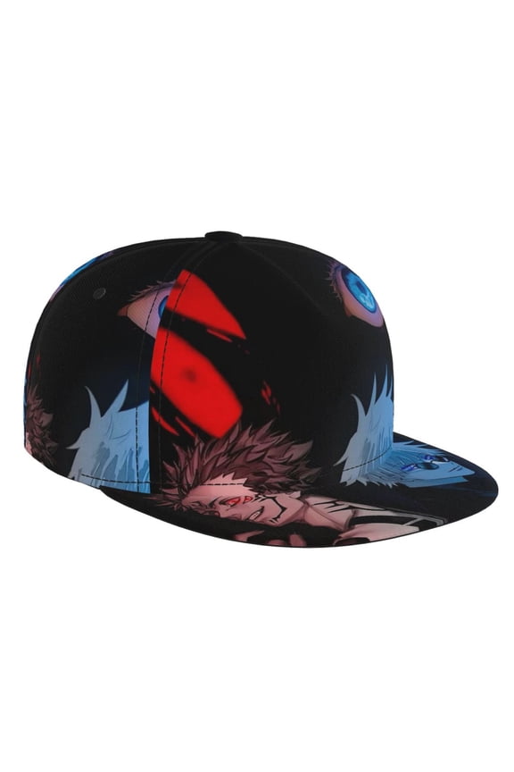 Jujutsu Kaisen Brim Bill Baseball Cap Adjustable Snapback Hat Hip Hop Dad Caps Men Women