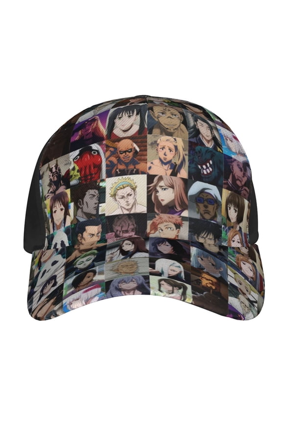 Jujutsu Kaisen Characters Baseball Cap Adjustable Snapback Hat Hip Hop Dad Caps Men Women