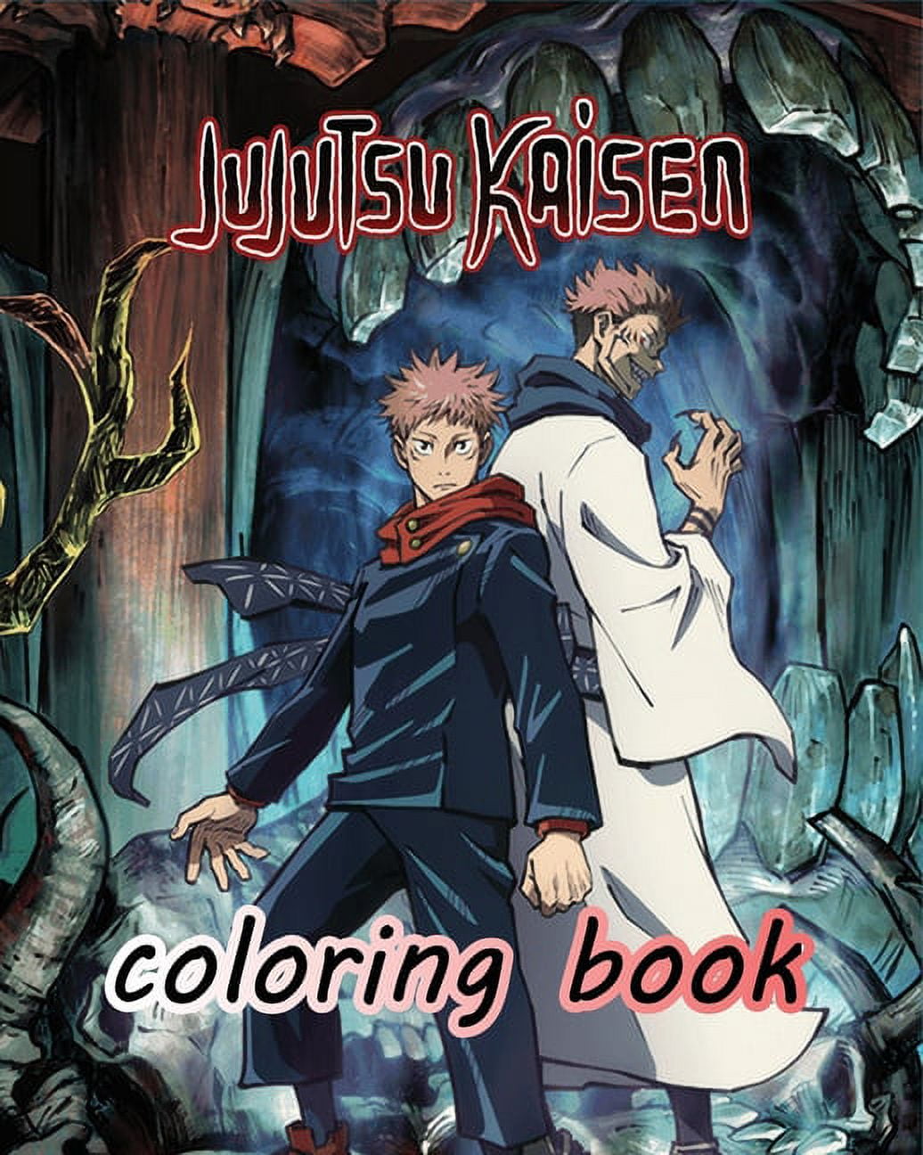 Jujutsu Kaisen Coloring Book : A Fabulous Coloring For Adults To Relax And  Kick Back. Many Designs Of Jujutsu Kaisen To Color (Paperback) 