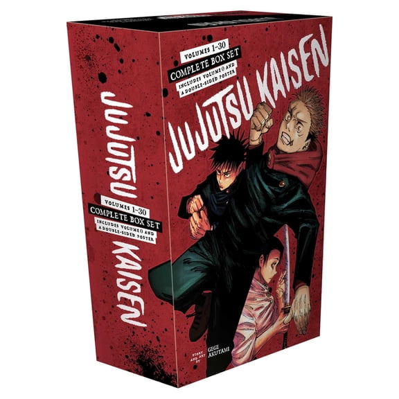 Jujutsu Kaisen Complete Box Set: Jujutsu Kaisen Complete Box Set : Includes volumes 1-30 with volume 0 (Paperback)