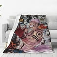 thumbnail image 1 of Jujutsu Kaisen Fleece Blanket Super Soft Cozy Throw Blanket Fuzzy Comfy Flannel Blanket Warm Plush Blankets And Throws For Couch, Sofa, Bed 50"X40", 1 of 6