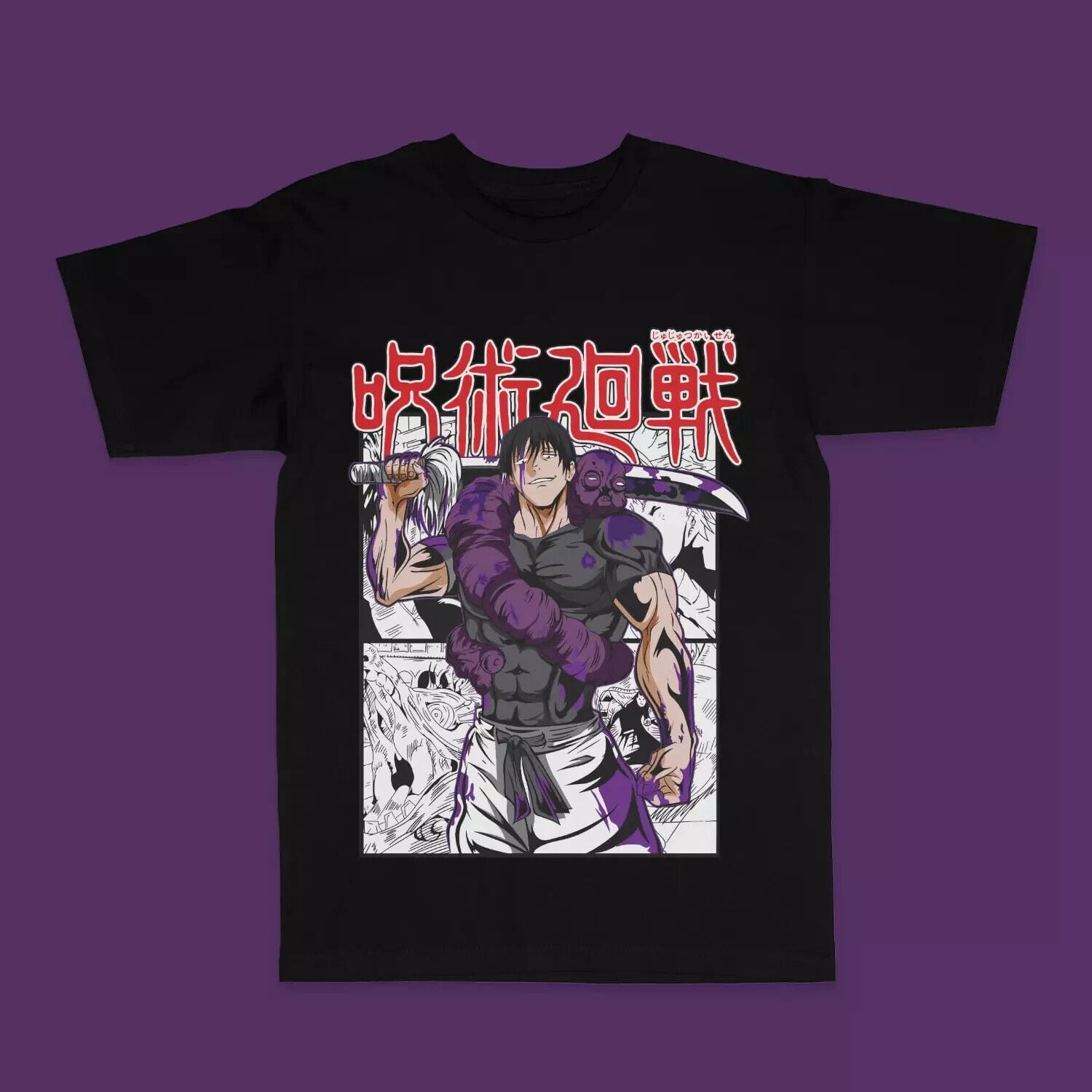 Flowereyes Magliette Unisex Jujutsu Kaisen Satoru Gojo Modello Manica Corta Anime Gojo Tee Estate Maglietta Casual Allentata Per Donne Uomini 125081984