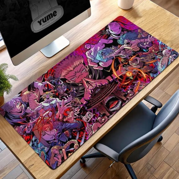 Jujutsu Kaisen Gaming Mouse Pad, Sukuna Domain Expansion Desk Mat, Anime Fan Gift, Yuji Itadori Mouse Pad, Large Desk Mat For Gamers