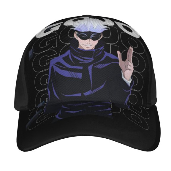 Jujutsu Kaisen Gojo Baseball Cap Adjustable Snapback Hat Hip Hop Dad Caps Men Women