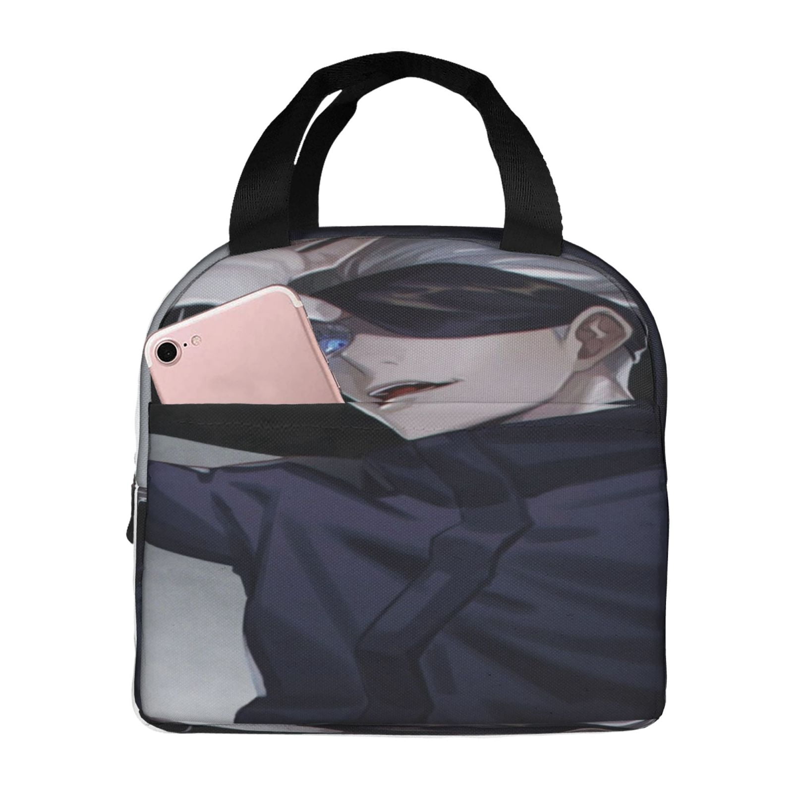 Jujutsu Kaisen Gojo Lunch Bag Cartoon Insulated Box Reusable Thermal ...