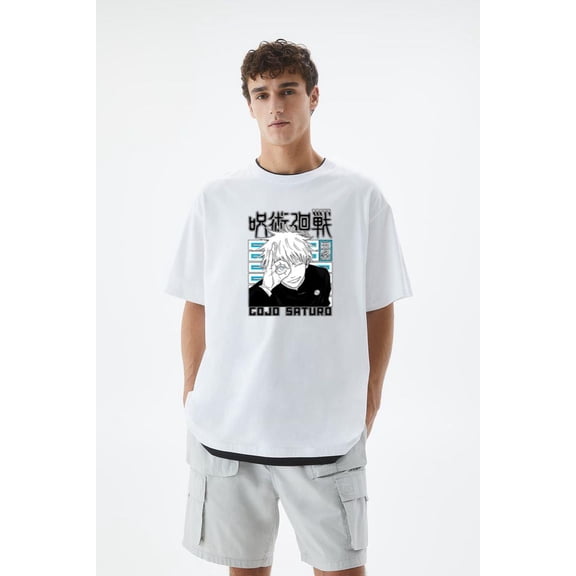 Jujutsu Kaisen Gojo Satoru Kenjaku Anime Manga T-Shirt, for men & women, up to size 5XL