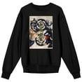 thumbnail image 1 of Jujutsu Kaisen Group Art Men's Black Long Sleeve Shirt-XX-Large, 1 of 3