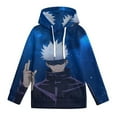 thumbnail image 1 of Jujutsu Kaisen Hoodie for Boys Girls, Anime Pullover Hooded for Kids, Fashion Lightweight Novelty 3D Print Sweatshirt, Long Sleeve Hoodies with Pocket, S-XL, 1 of 6