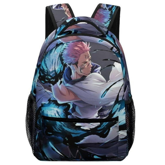 Jujutsu Kaisen Backpack Bookbag Casual Daypack Travel Backpacks for Work Hiking Camping