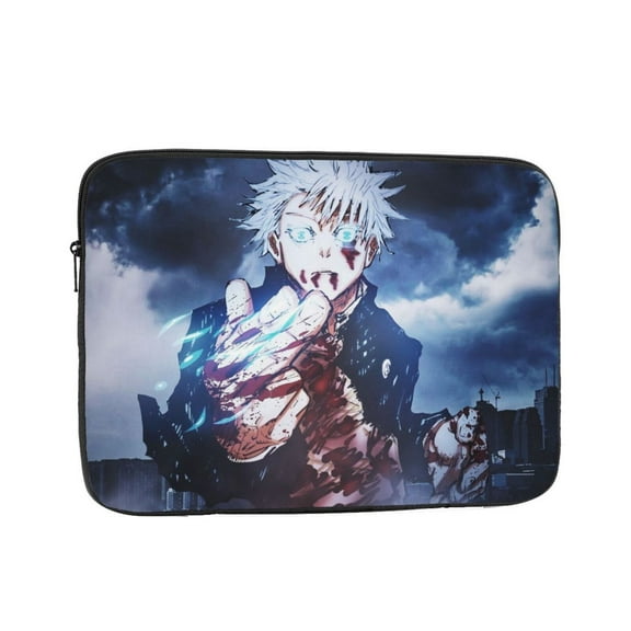 Jujutsu Kaisen Laptop Case Sleeve, 12 inch Laptop Sleeve Bag Durable Shockproof Protective Computer Carrying Cover