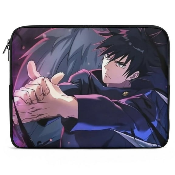 Jujutsu Kaisen Laptop Sleeve Lightweight Computer Cover Bag 10inch Durable Computer Carrying Case for Laptop Notebook