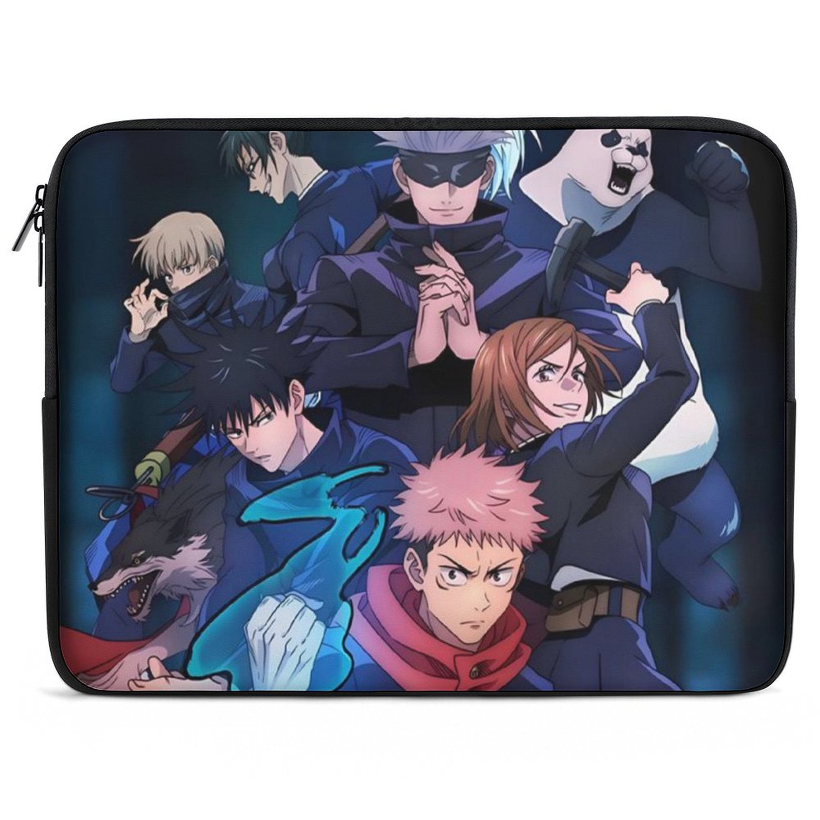 Jujutsu Kaisen Laptop Sleeve Lightweight Computer Cover Bag 10inch ...