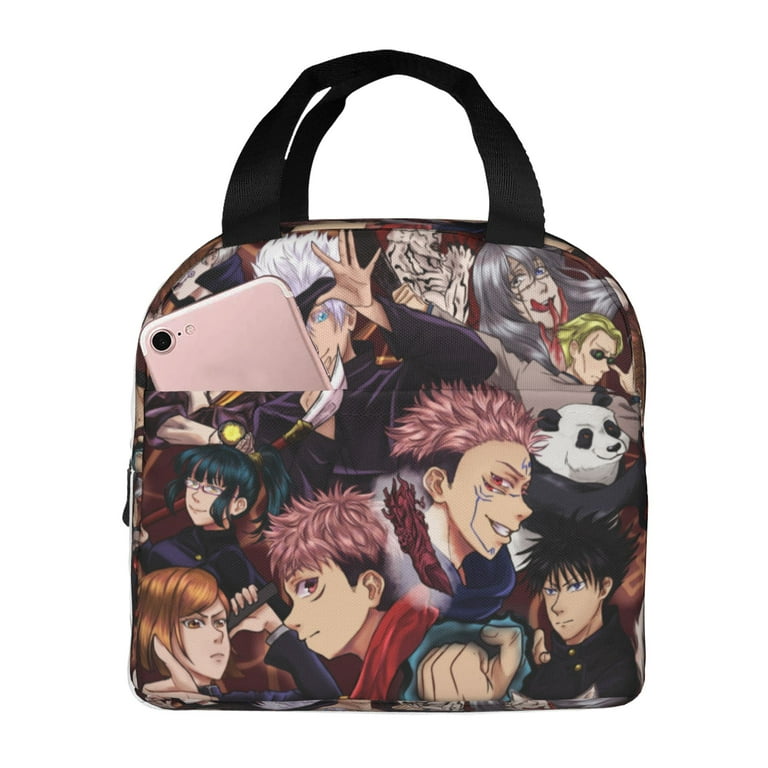 Anime Jujutsu Kaisen Gift Insulated Lunch Bag Tote Bag Thermal
