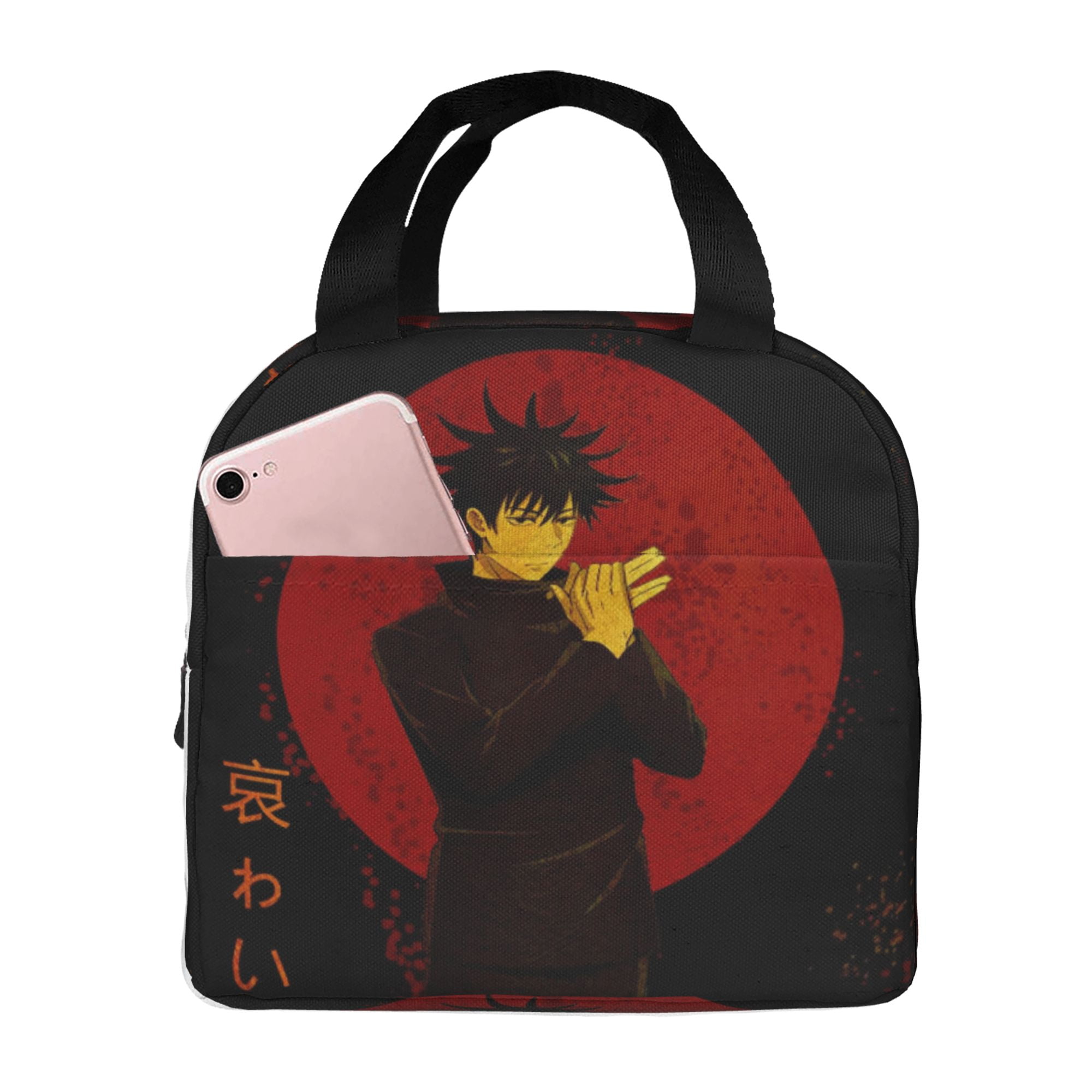 Jujutsu Kaisen Lunch Bag Tote Bag Insulated Lunch Box Picnic Beach