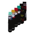 thumbnail image 1 of Jujutsu Kaisen Men’s Crew Socks, 6-Pack, 1 of 8