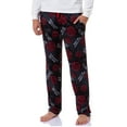 thumbnail image 1 of Jujutsu Kaisen Men's Tokyo Jujutsu High School Logo Allover Print Adult Lounge Sleep Pants, 1 of 4